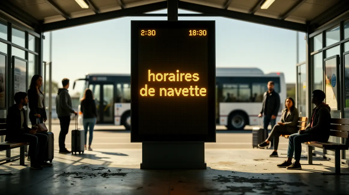 horaires de navette aix marseille gare routiere