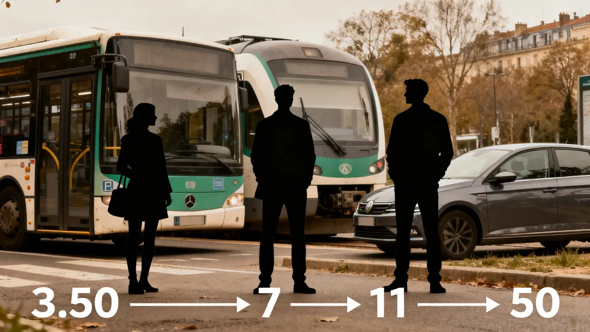 ligne 51 alternatives transport comparaison Aix Marseille