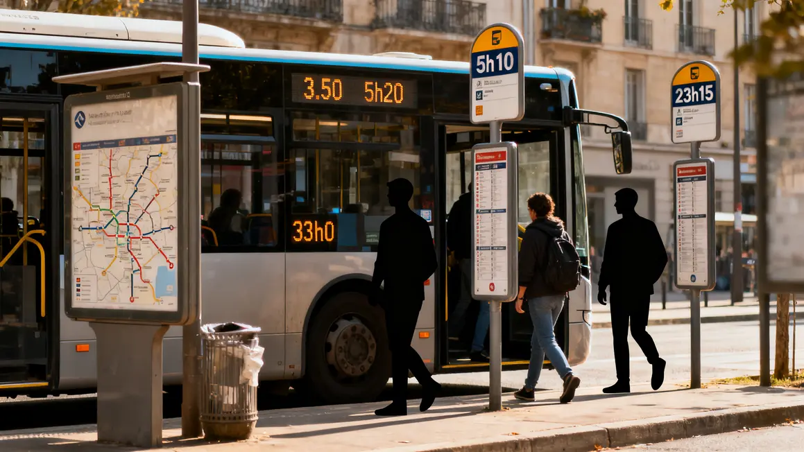 ligne 51 caracteristiques bus horaires Aix Marseille