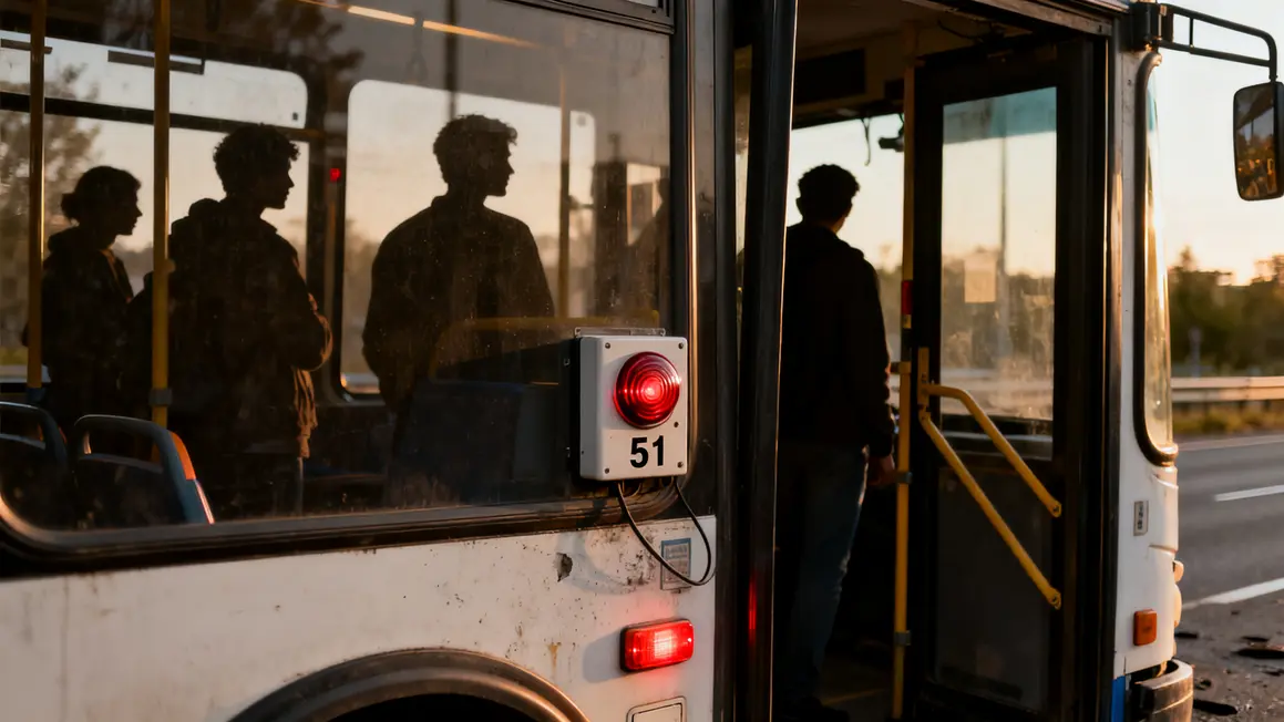 bus immobilise ligne 51 panne technique alarme