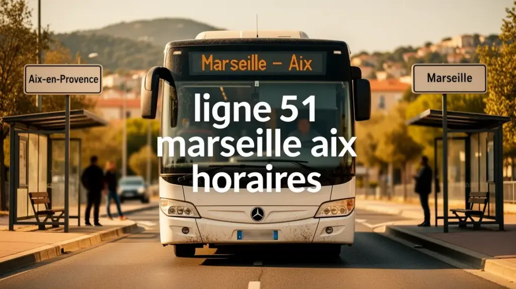 bus interurbain ligne 51 marseille aix horaires route