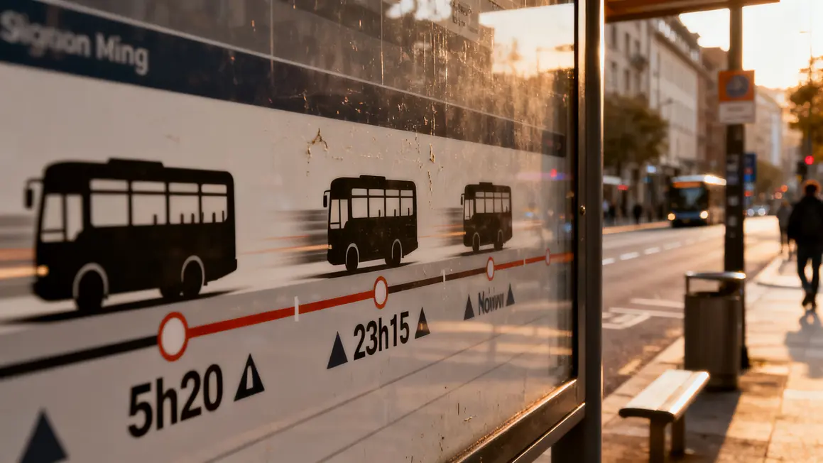 horaires bus ligne 51 marseille aix chiffres semaine matin soir