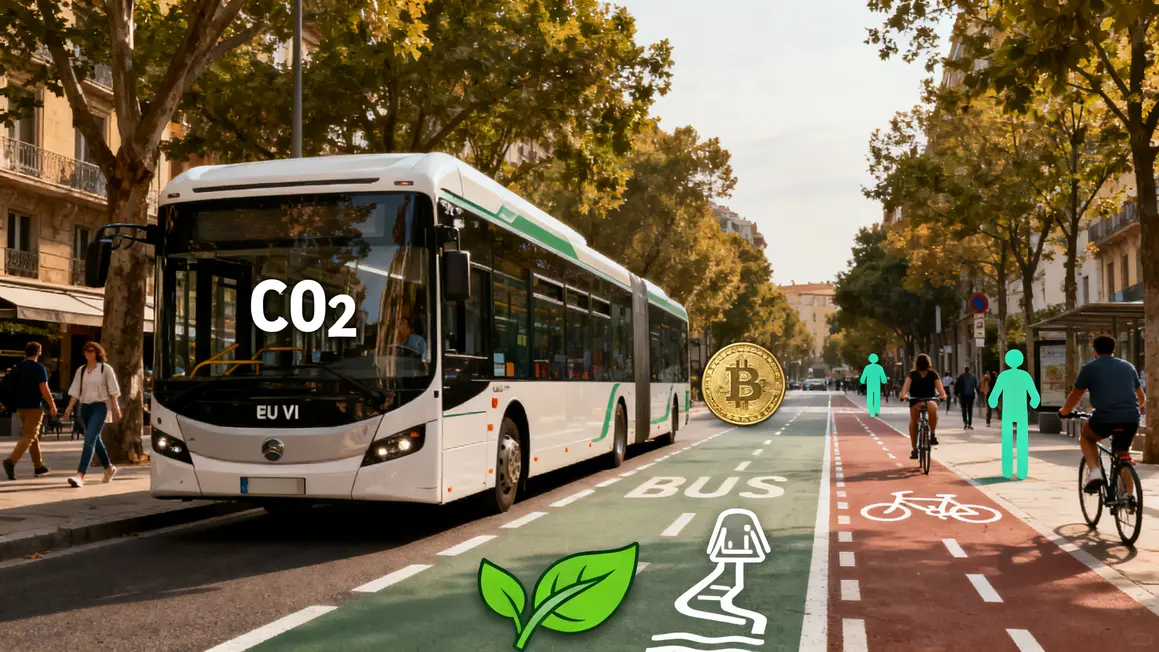 Bus ligne 51 Marseille Aix mobilité écologique CO2