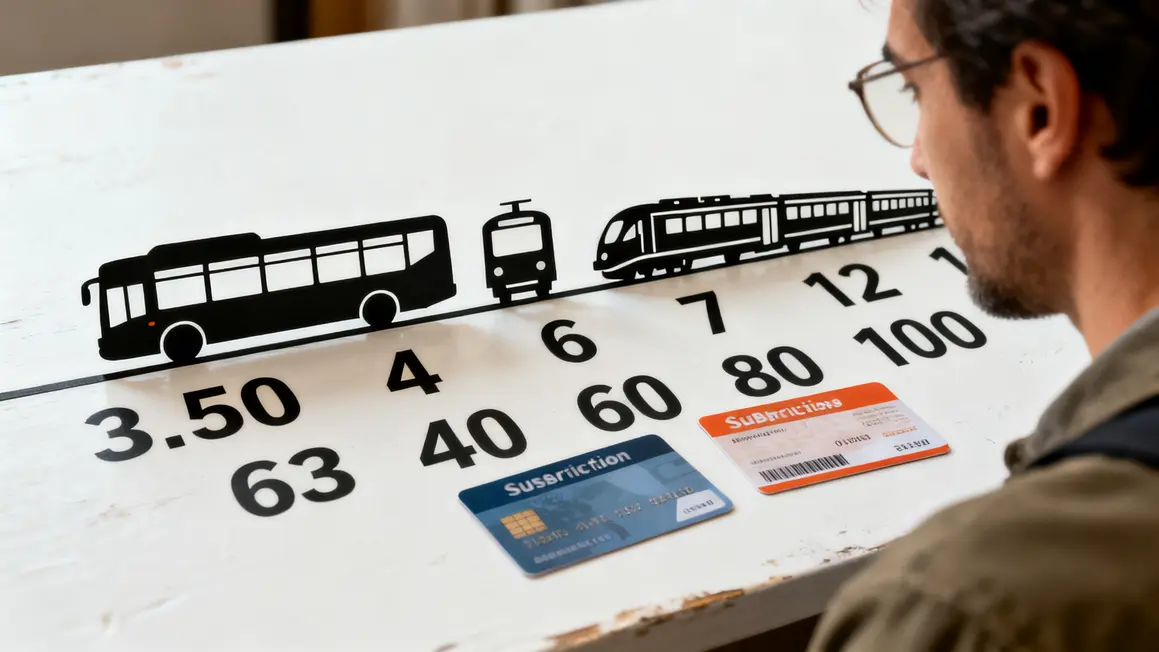 Comparatif prix ligne 51 TER ligne 50 Marseille Aix