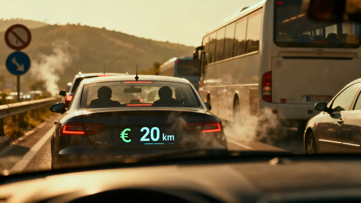 embouteillage urbain stress mobilite locale
