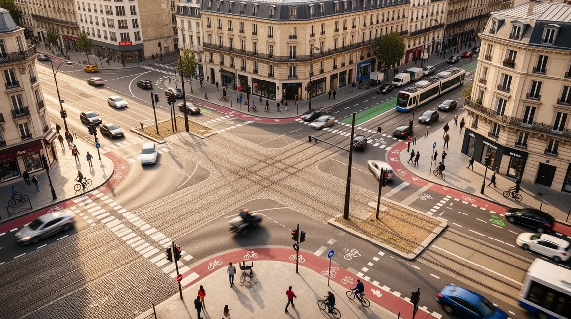 mobilite locale urbaine dynamique tramways routes pistes cyclables