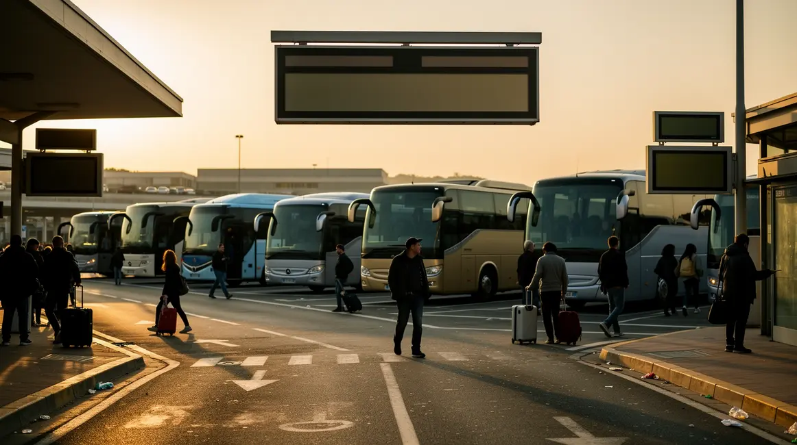 gare routiere navette aeroport aix marseille petit budget