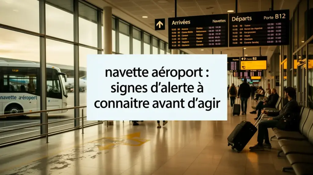 alerte navette aeroport terminal francais