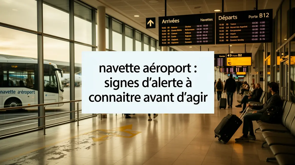 alerte navette aeroport terminal francais
