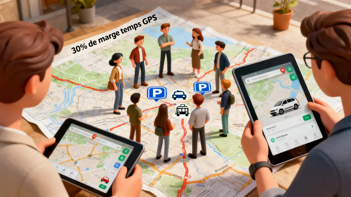 Plan carte astuces gain de temps Provence