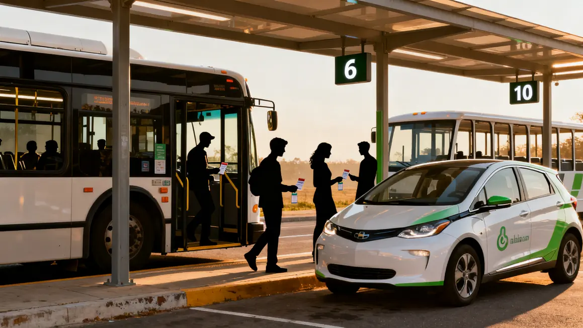 Arret bus gare Aix TGV navette covoiturage prix