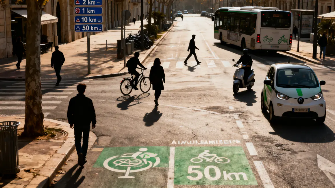 options mobilité locale aix marseille panorama silhouettes