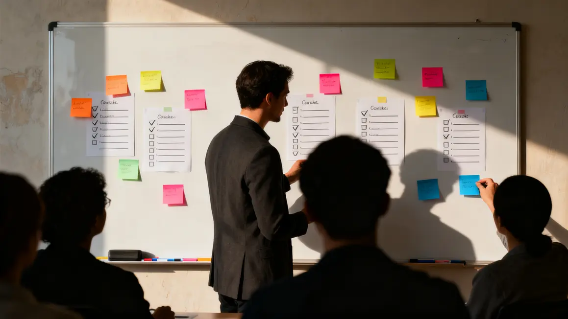 Organisation checklist pour transport de groupe