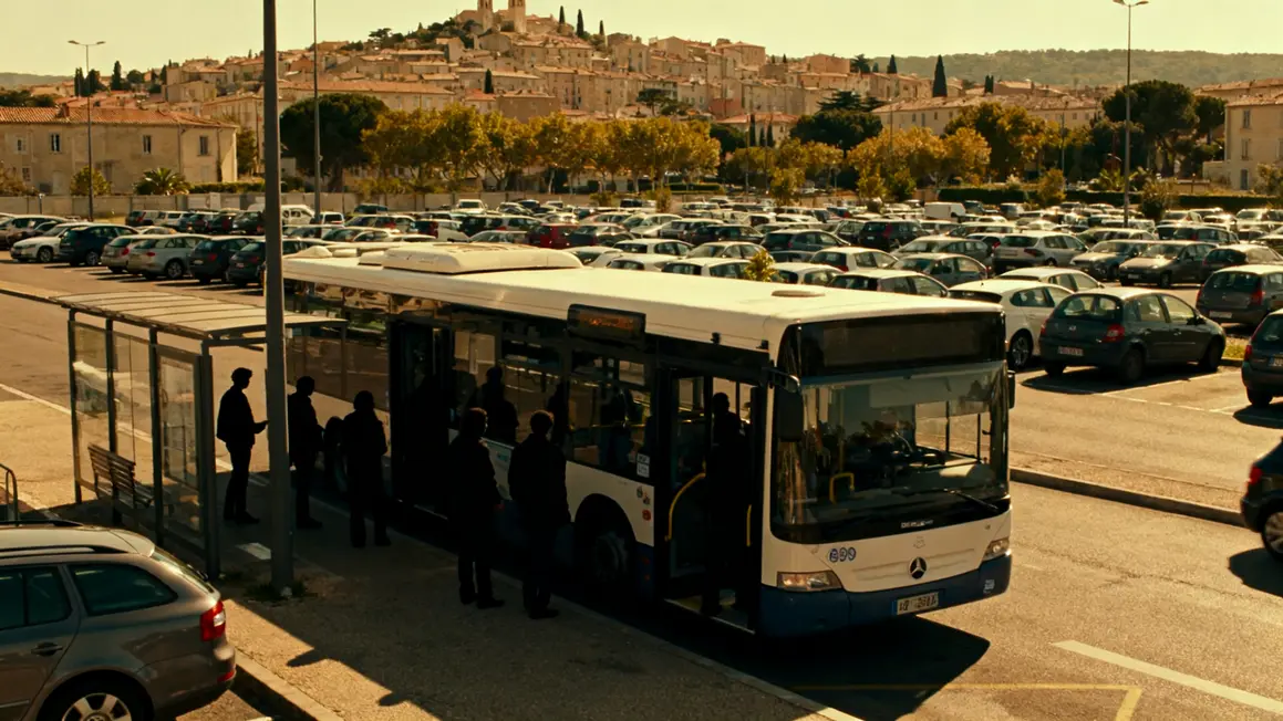parking a Aix parc relais bus urban parking