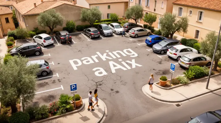 parking a Aix urbain signalisation