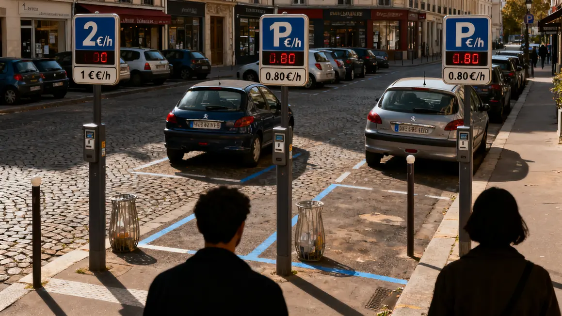 Parking Aix zones stationnement tarifs horodateur