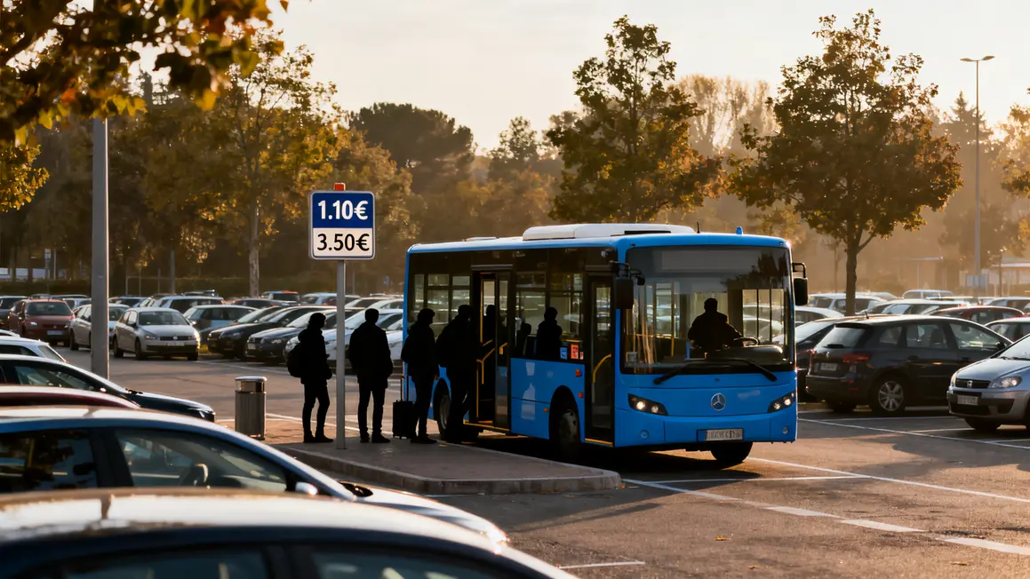 Parking relais pas cher navette Aix-en-Provence