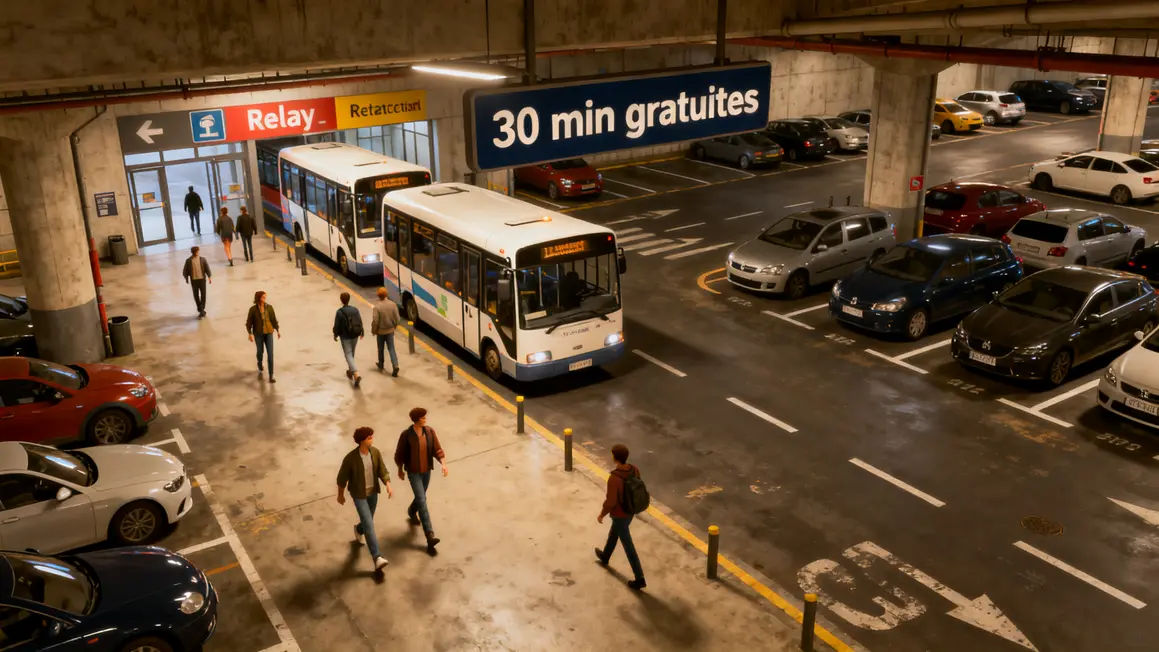 types parkings Aix souterrain relais voirie