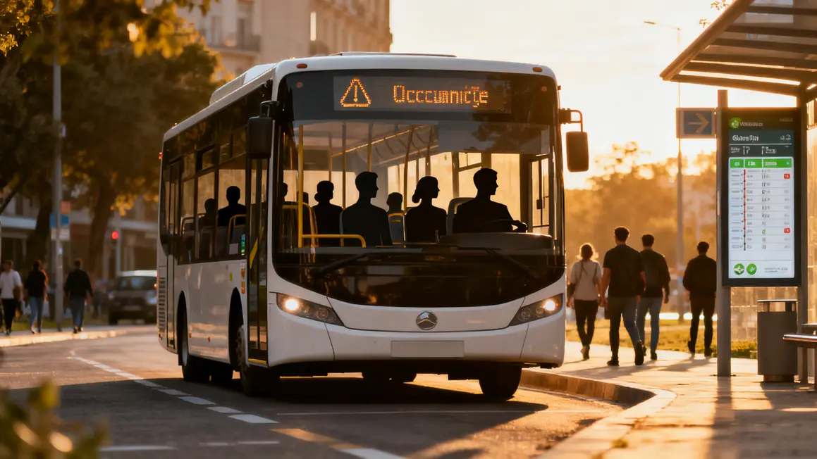 minibus en heure de pointe taux de remplissage aix-marseille