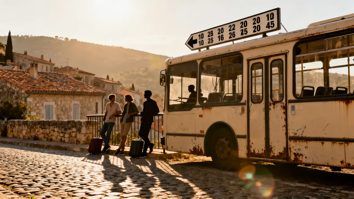 Bus village provence sans voiture destinations