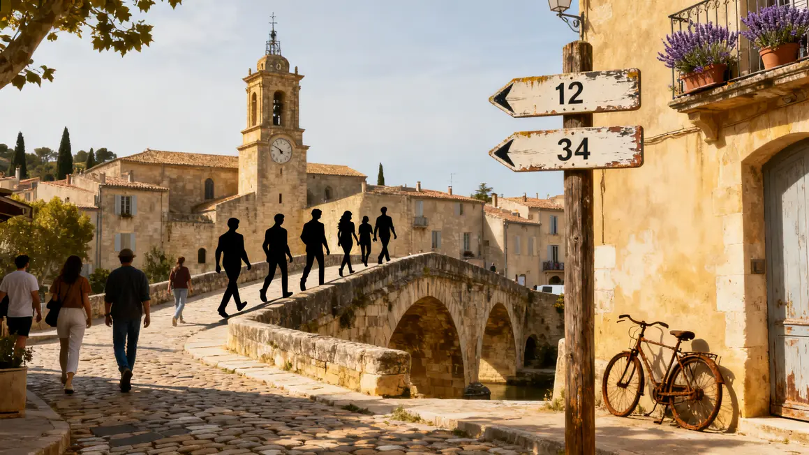 Groupe Provence sans voiture centre historique accessible