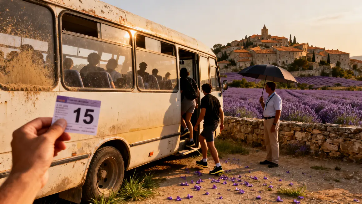 excursion minibus lavande village perche sans voiture