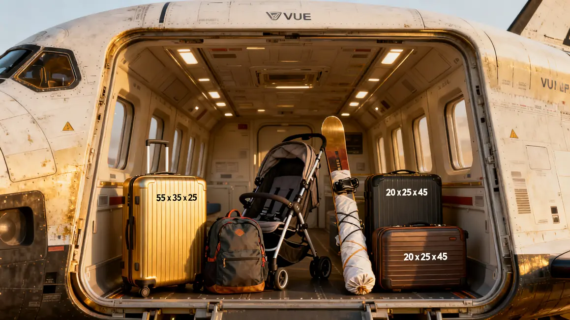 Compartiment navette avec bagages règles dimensions Aix Marseille