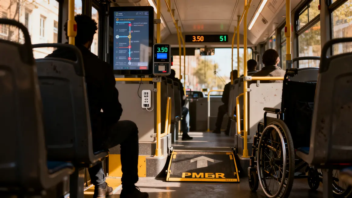 interieur bus ligne 51 Marseille Aix PMR USB prix