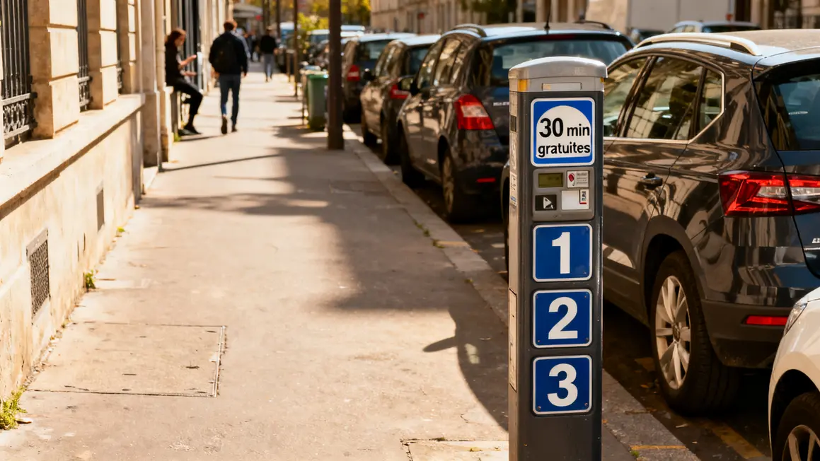 stationnement voirie Aix panneaux tarifs
