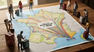 trajet Marseille 2026 carte villes et lignes