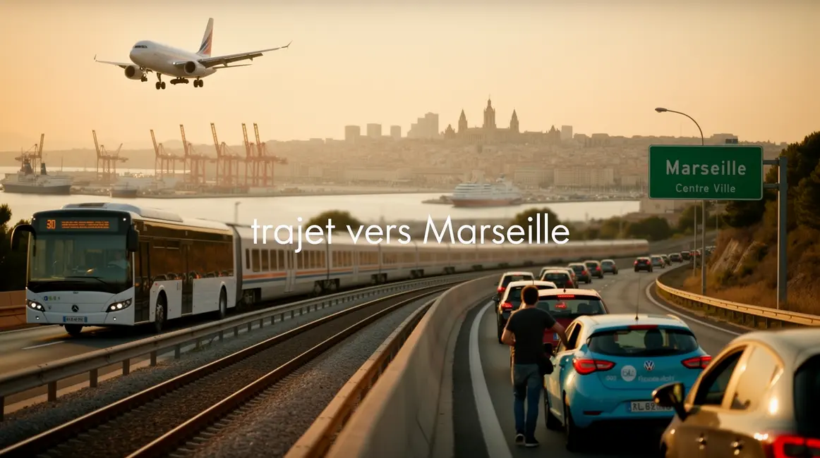 trajet vers marseille bus train avion voiture covoiturage