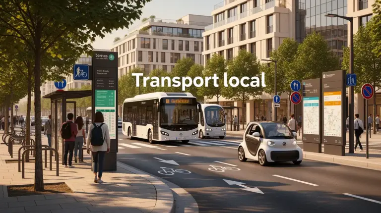 Carrefour Aix-Marseille bus navettes transport local eco-responsable