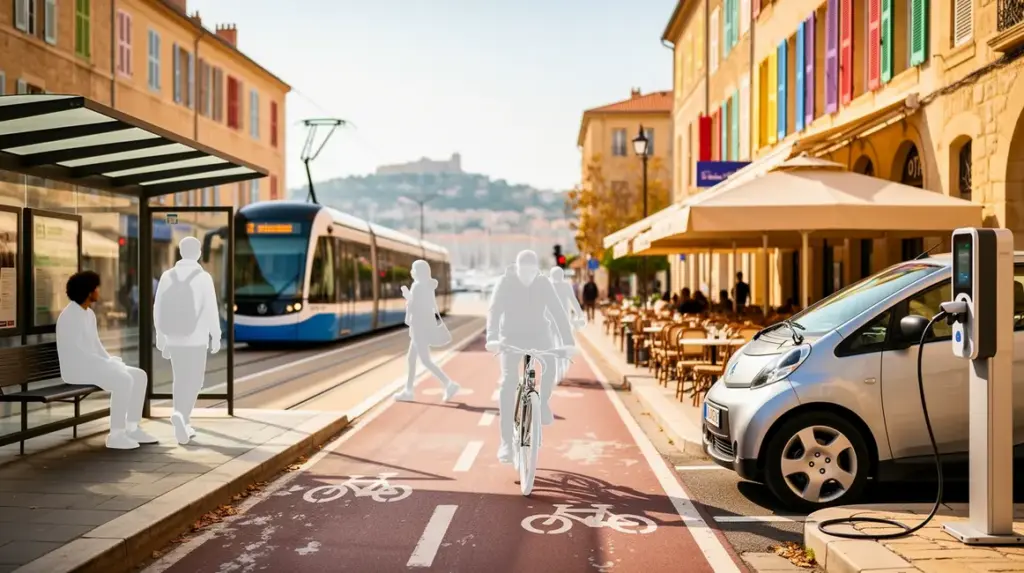 transport local aix marseille 2026 voyageurs bus tram velo voiture electrique