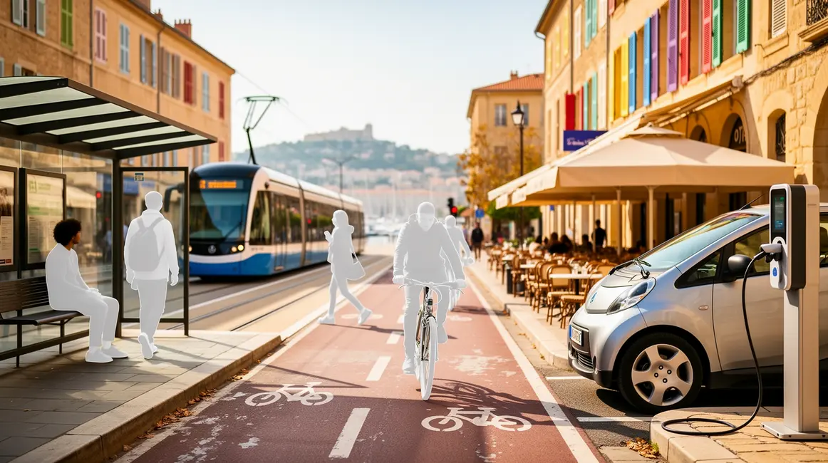 transport local aix marseille 2026 voyageurs bus tram velo voiture electrique