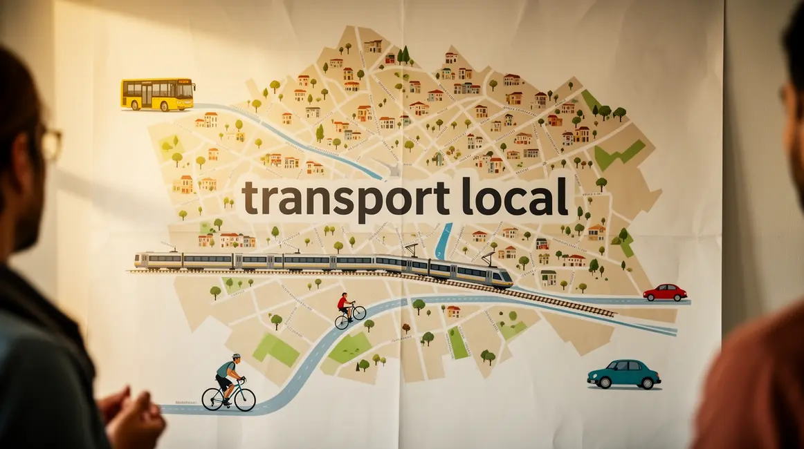illustration transport local Aix Marseille moyens de transport carte