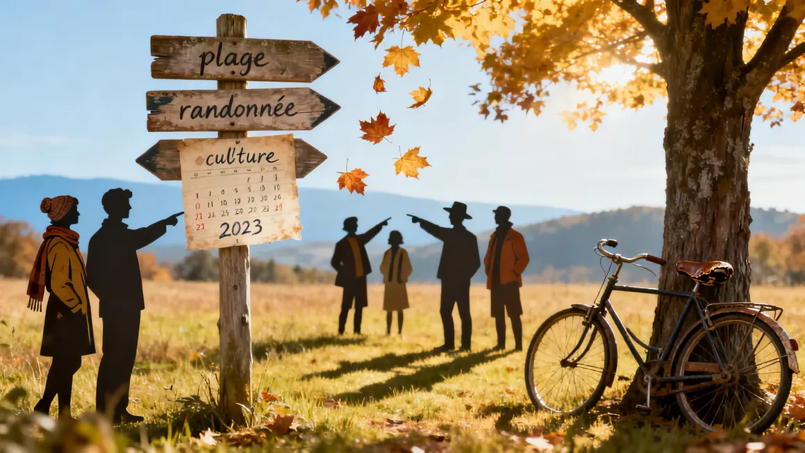 Indicateurs séjour Provence panneaux calendrier météo saison