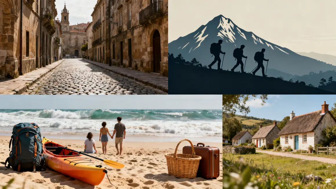 Collage ville montagne plage village Provence