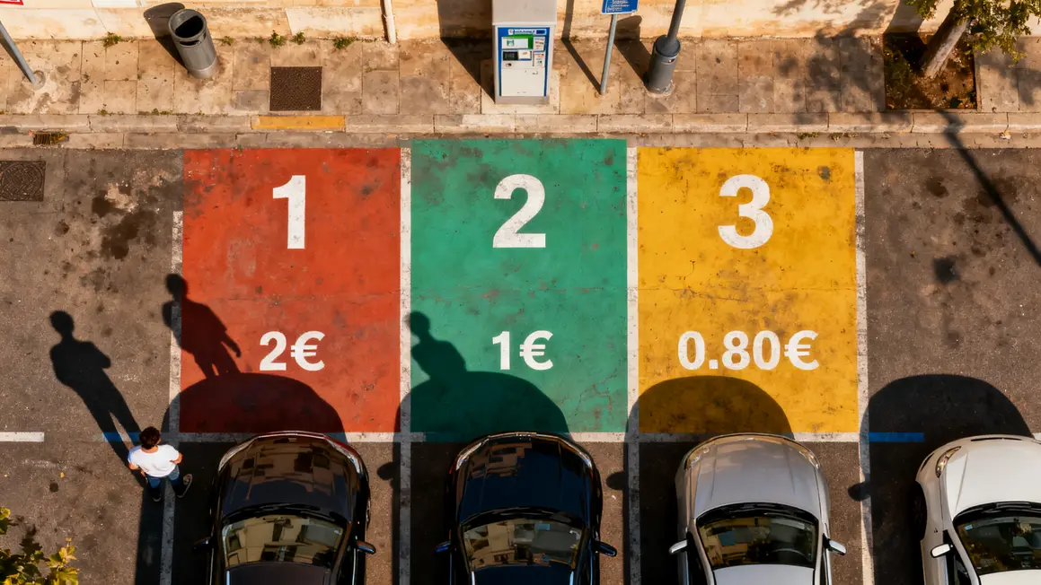 Carte zones parking et tarifs stationnement Aix