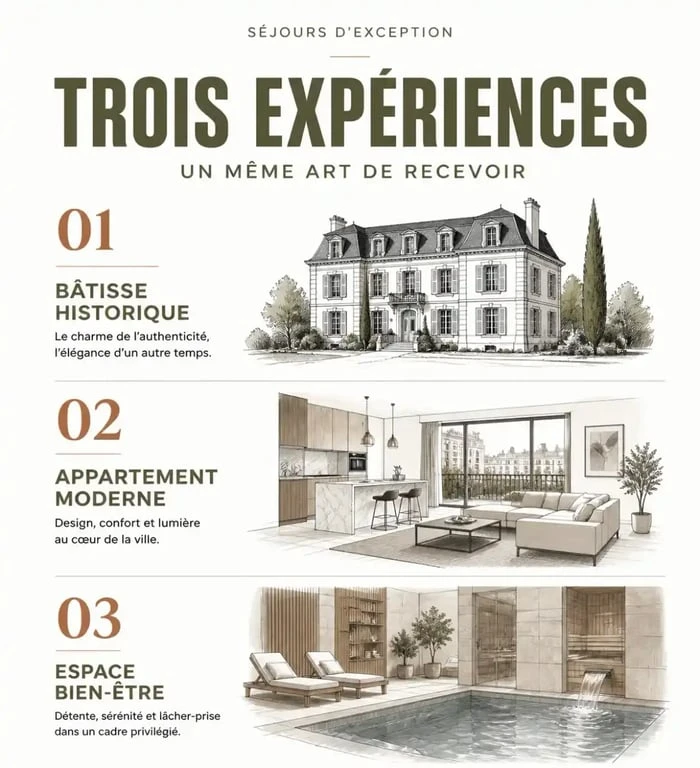 Différents types d'hôtels dans le centre-ville d'Aix-en-Provence : charme, autonomie et bien-être