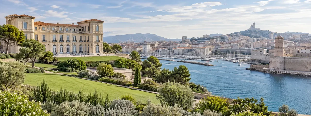 Jardin du Pharo, un parc à Marseille avec vue sur le Vieux-Port