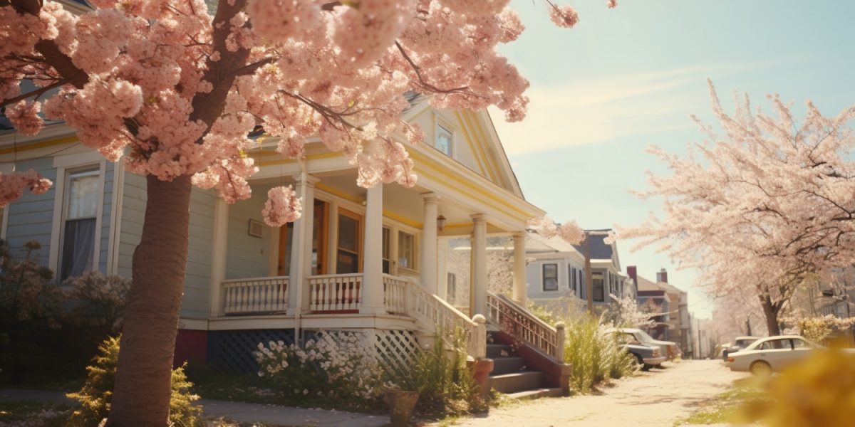 achat d'une maison au printemps