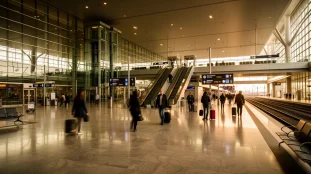 terminal aeroport gare, voyageurs, bonnes pratiques temps