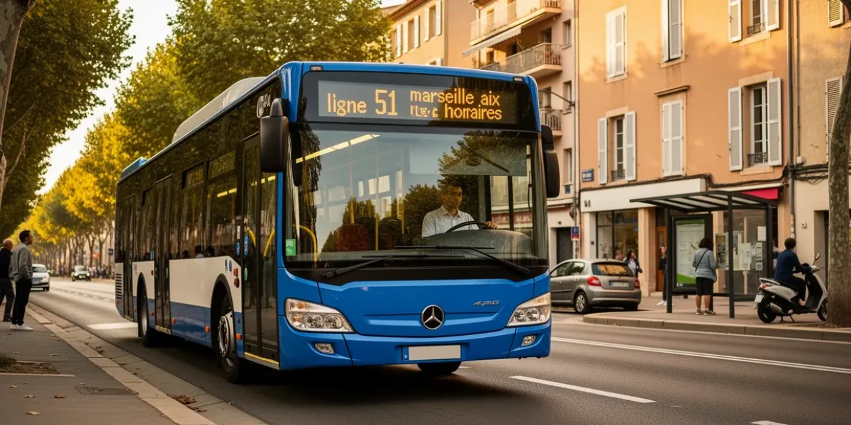 bus ligne 51 marseille aix route voyageurs