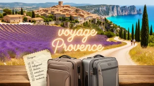 Panorama checklist voyage Provence champs lavande villages calanques routes