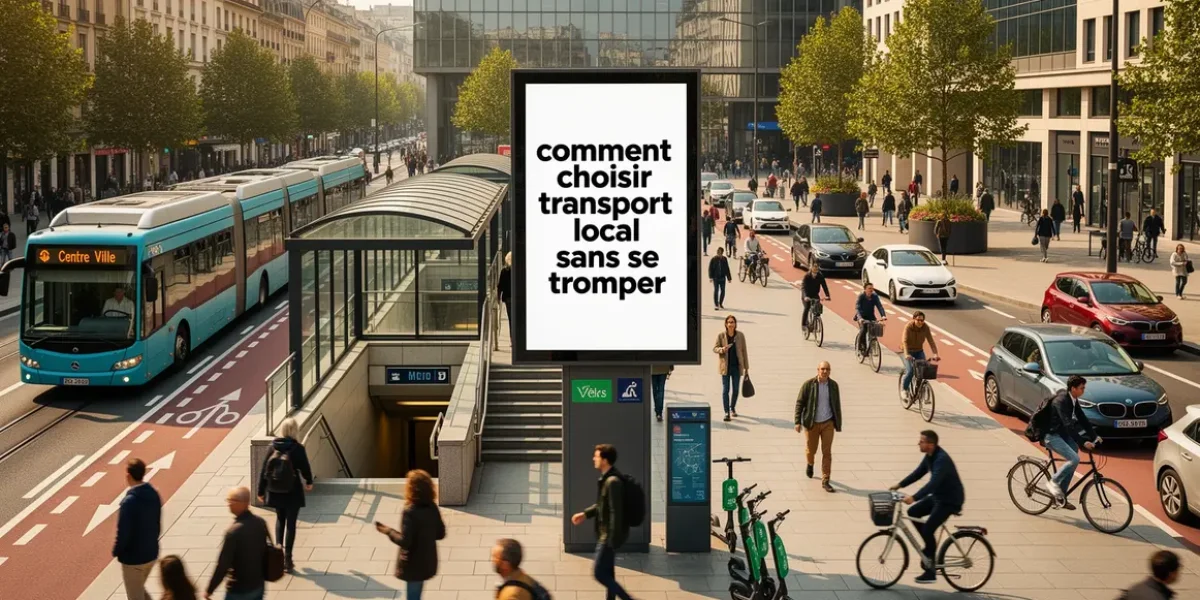 Photo transports Aix Marseille bus tram métro vélos ville