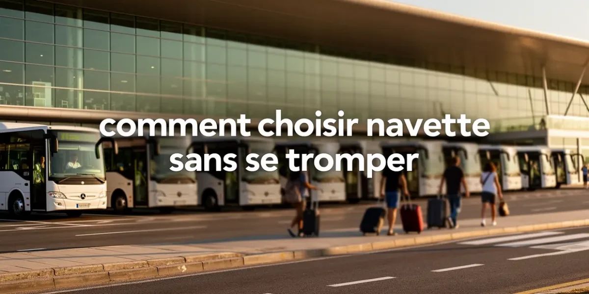 Navette aeroport terminal véhicules voyageurs