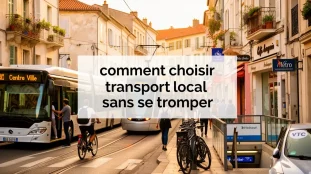 ville méditerranéenne transport local bus tram métro VTC vélo