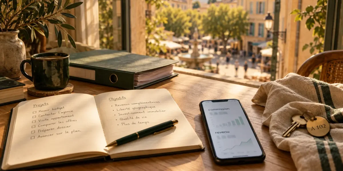 Conciergerie aix en provence : commission 18 à 22 % et services inclus, clé et tableau de revenus
