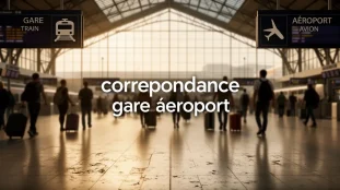correspondance gare aeroport, salle, voyageurs, panneaux