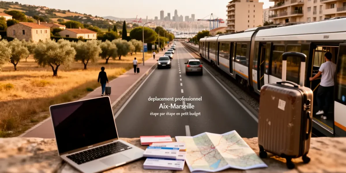 deplacement professionnel Aix Marseille route et moyens transports